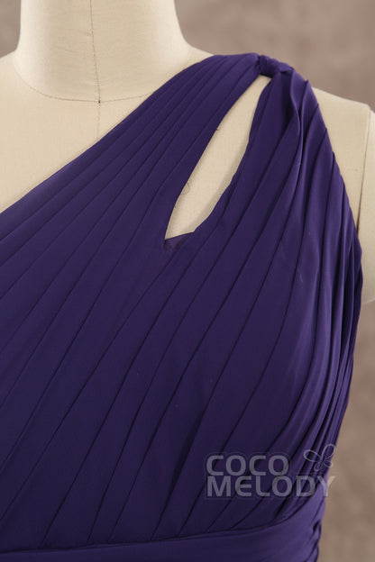 Sheath Floor Length Chiffon Wedding Guest Dress COZF15009