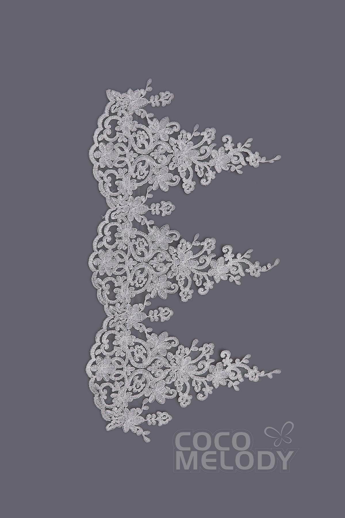 Bridal Gown LD3906 Fabric Swatch SWWD18002 - COCOMELODY