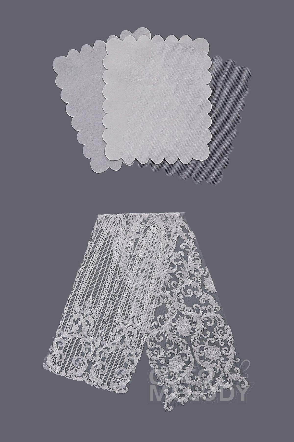 Bridal Gown LD4722 Fabric Swatch SWWD18003 - COCOMELODY