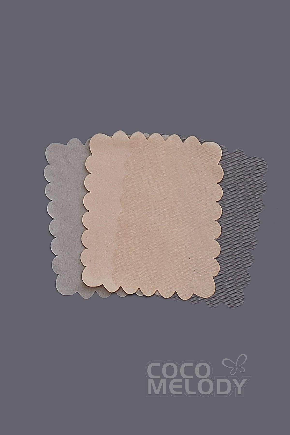 Bridal Gown LD4534 Fabric Swatch SWWD18004 - COCOMELODY