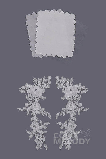 Bridal Gown LD4534 Fabric Swatch SWWD18004 - COCOMELODY