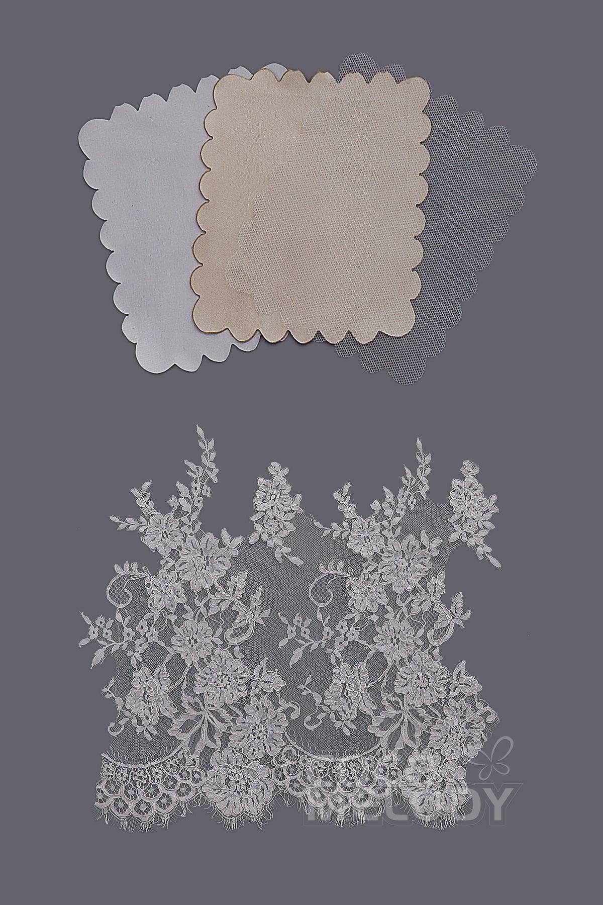 Bridal Gown CWXT14061 Fabric Swatch SWWD18005 - COCOMELODY