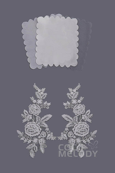 Bridal Gown LD3932 Fabric Swatch SWWD18006 - COCOMELODY