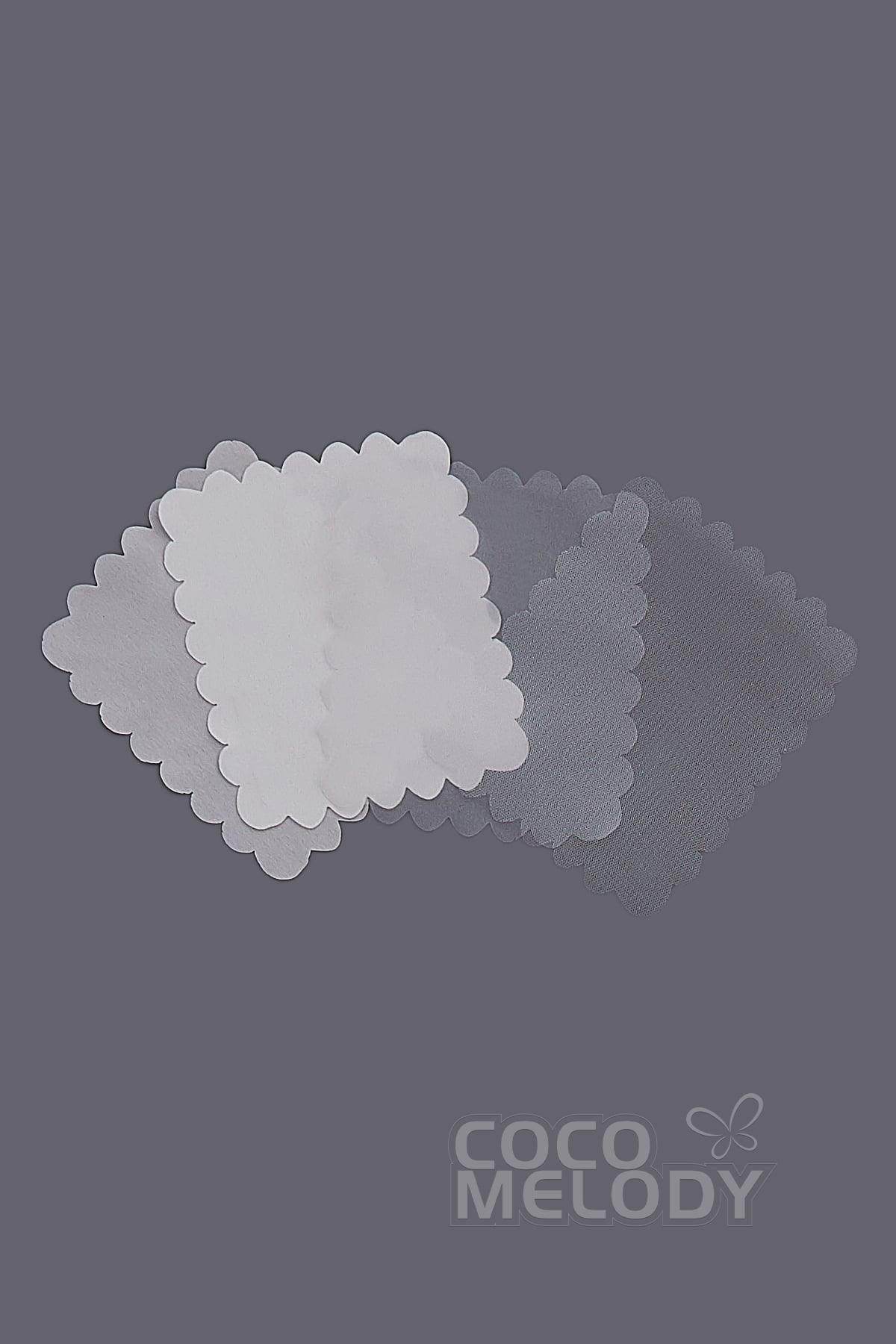 Bridal Gown LD3905 Fabric Swatch SWWD18008 - COCOMELODY