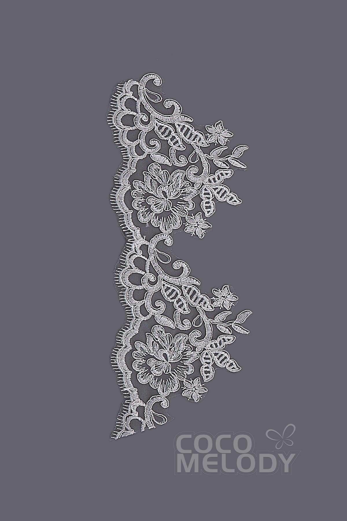 Bridal Gown LWXT16001 Fabric Swatch SWWD18009 - COCOMELODY