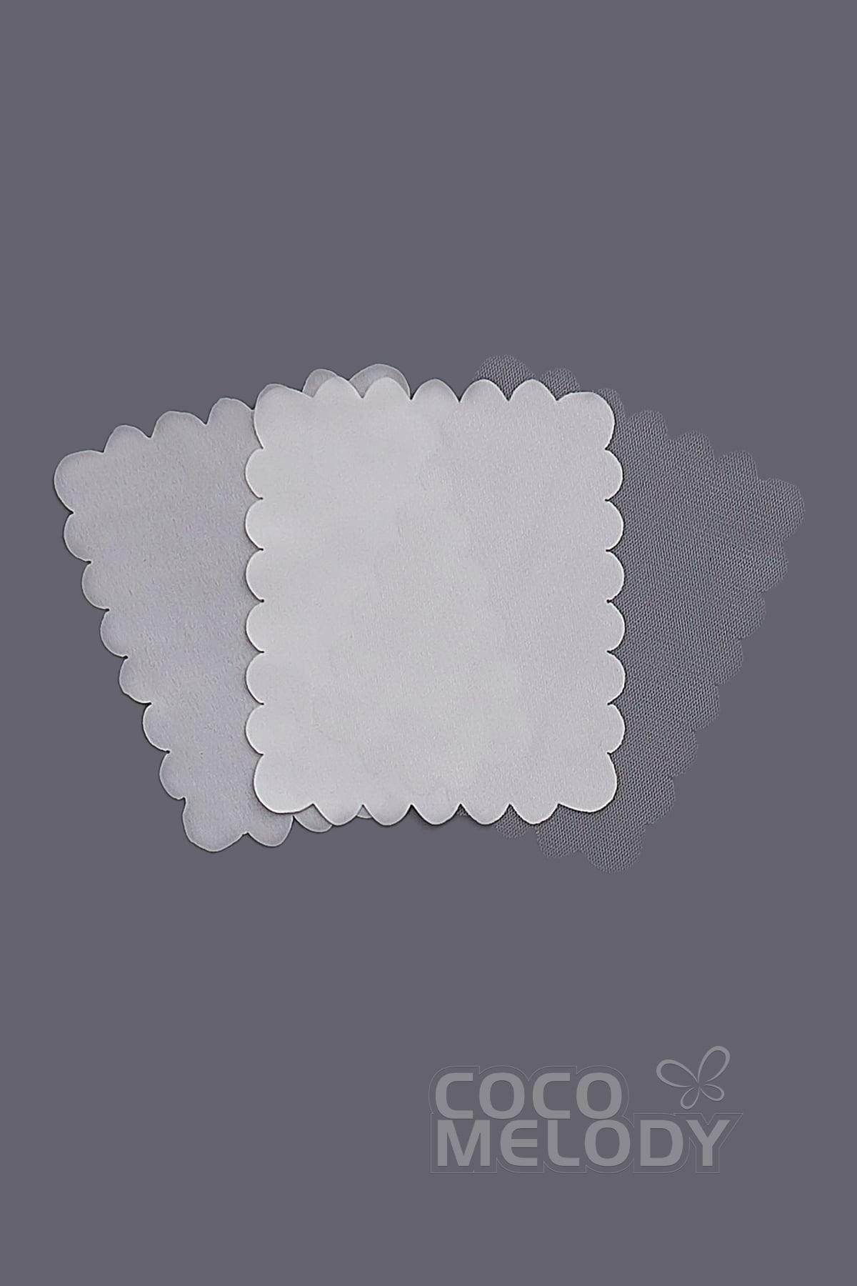 Bridal Gown LD3832 Fabric Swatch SWWD18010 - COCOMELODY