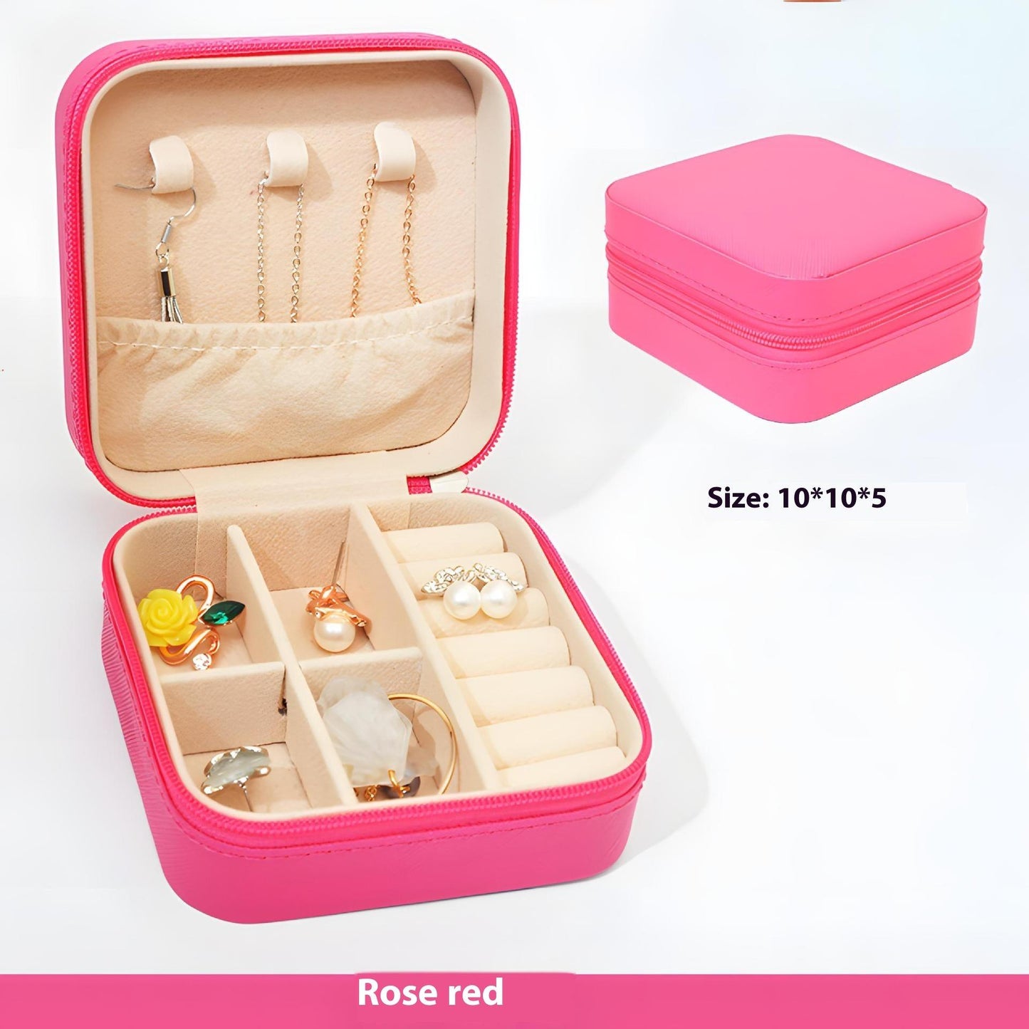 DIY design simple jewelry portable creative jewelry box 836834083360 - COCOMELODY