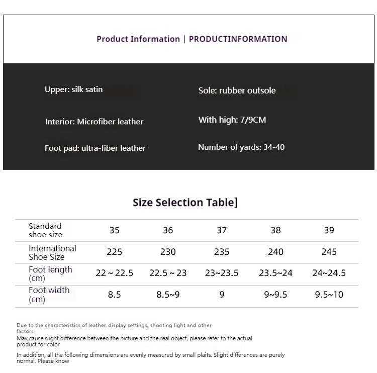 Black satin pointy rhinestone heels 790493683796 - COCOMELODY