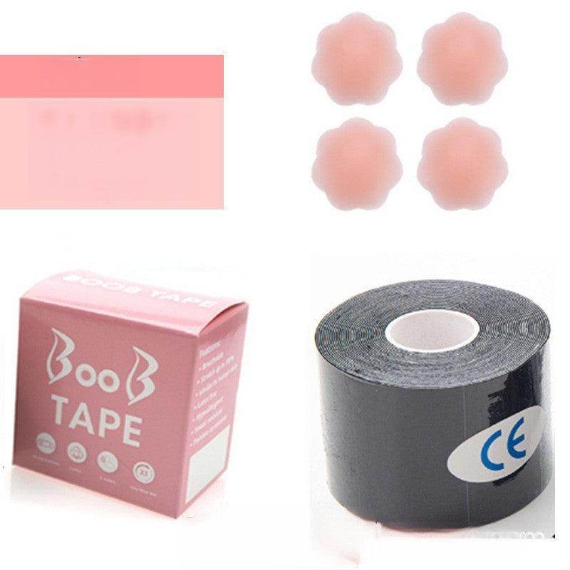 Disposable free size breast tape Anti-sweat breathable gathering anti-sag invisible lift tape for wedding dress with anti-slip bandage 695004683874 - COCOMELODY