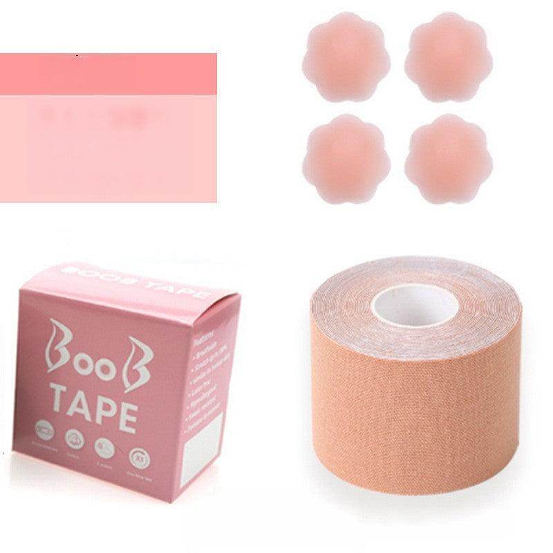 Disposable free size breast tape Anti-sweat breathable gathering anti-sag invisible lift tape for wedding dress with anti-slip bandage 695004683874 - COCOMELODY