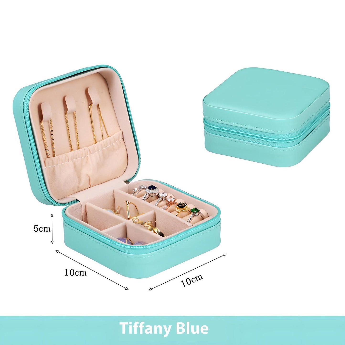 DIY design simple jewelry portable creative jewelry box 836834083360 - COCOMELODY