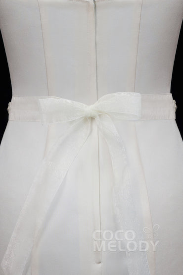 Luxurious Tulle Wedding Sash with Rhinestone YD17010