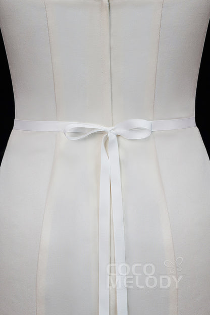 Elegant Ribbons Wedding Sash with Rhinestone YD18003