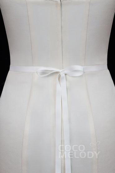 Ribbons Wedding Sash with Rhinestone Imitation Pearl YD18007