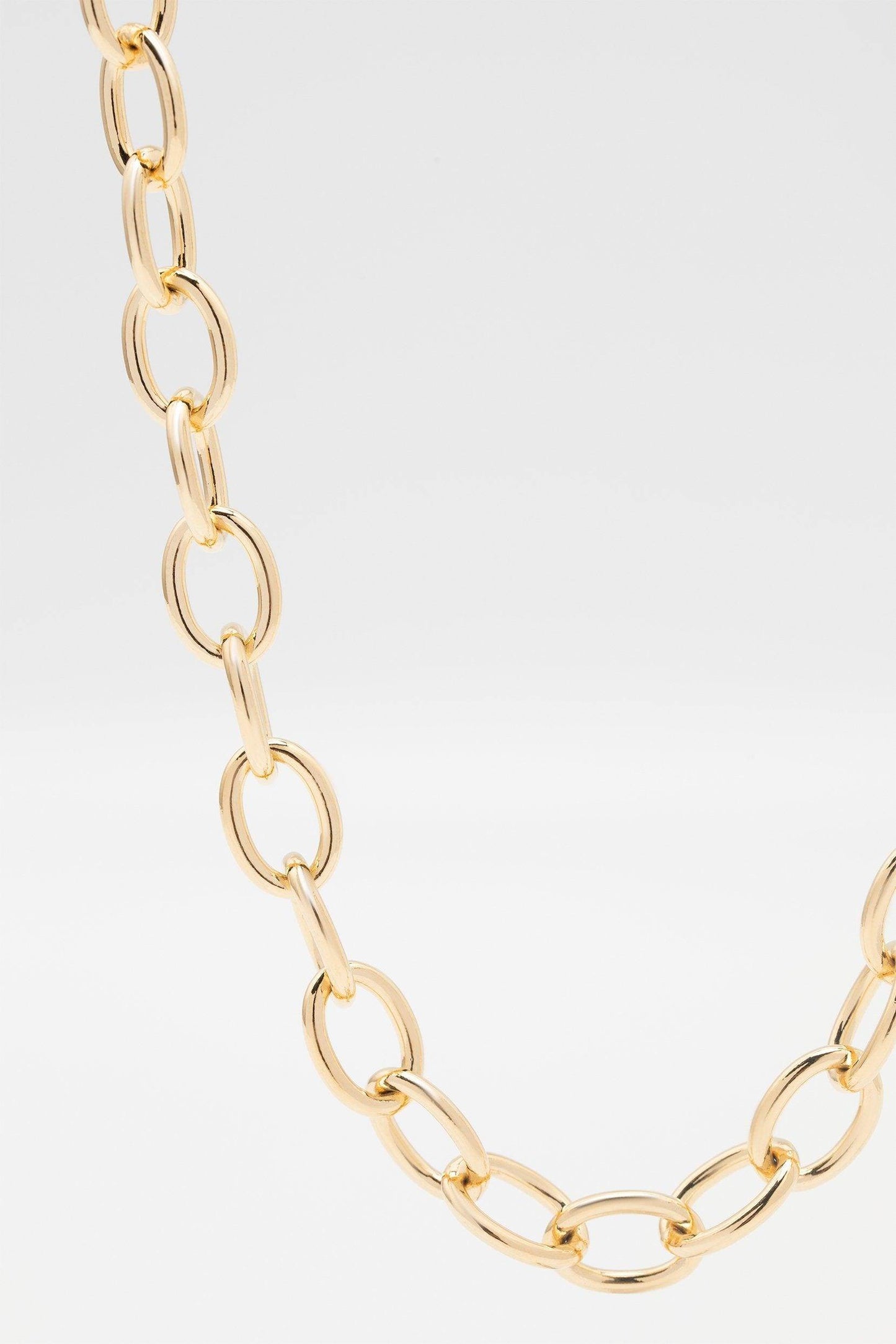 Yellow Gold Plated Necklaces CX0013 - COCOMELODY