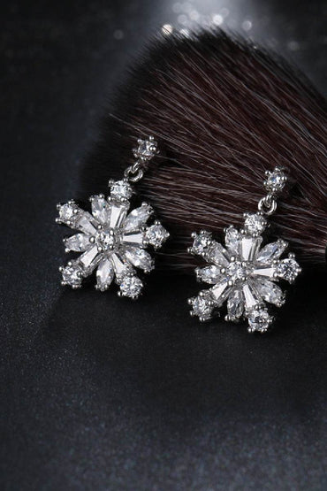 Luxurious Rhinestone Drop Earrings 791529625682 - COCOMELODY