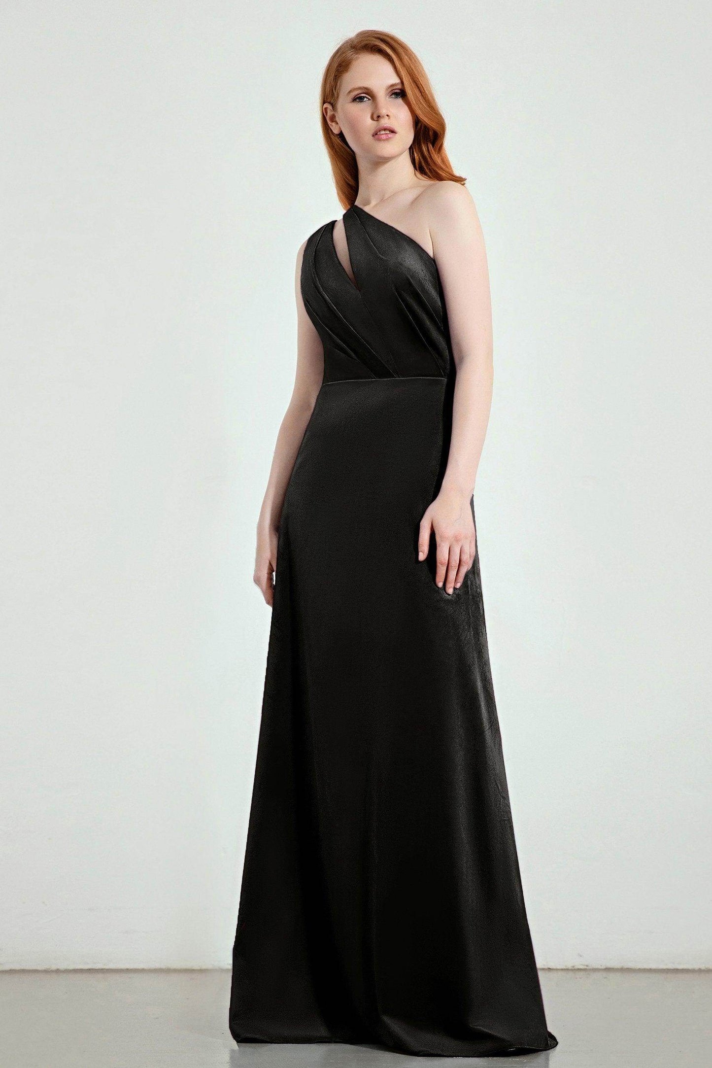 A-Line Sweep-Brush Train Bridesmaid Dress Formal Dresses CB0277 - COCOMELODY