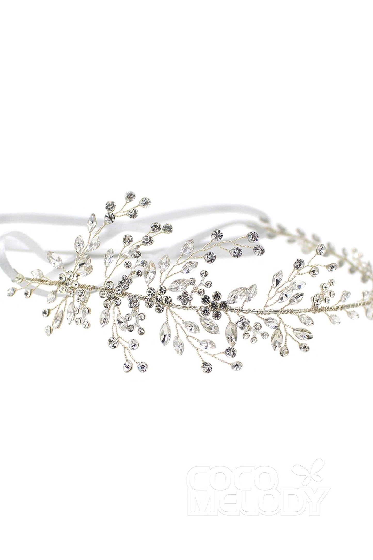Alloy Headbands with Rhinestone CH0307 - COCOMELODY