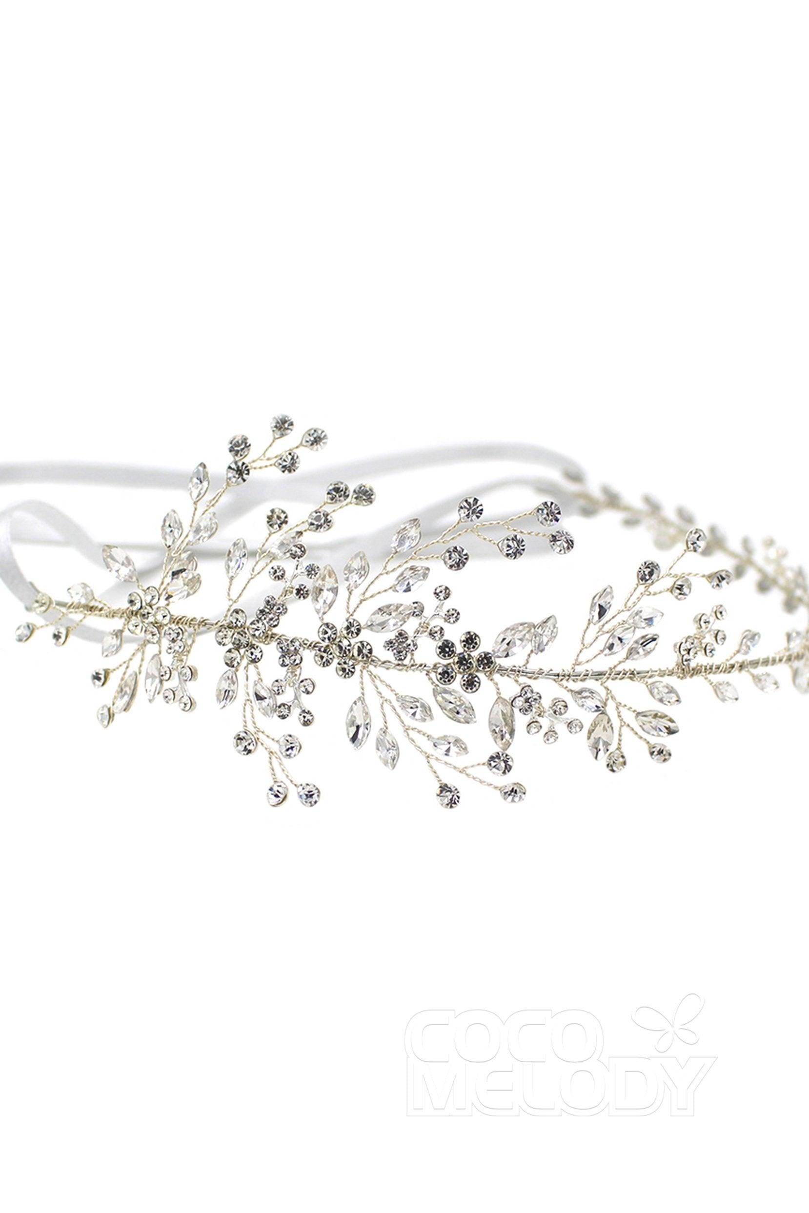 Alloy Headbands with Rhinestone CH0307 - COCOMELODY