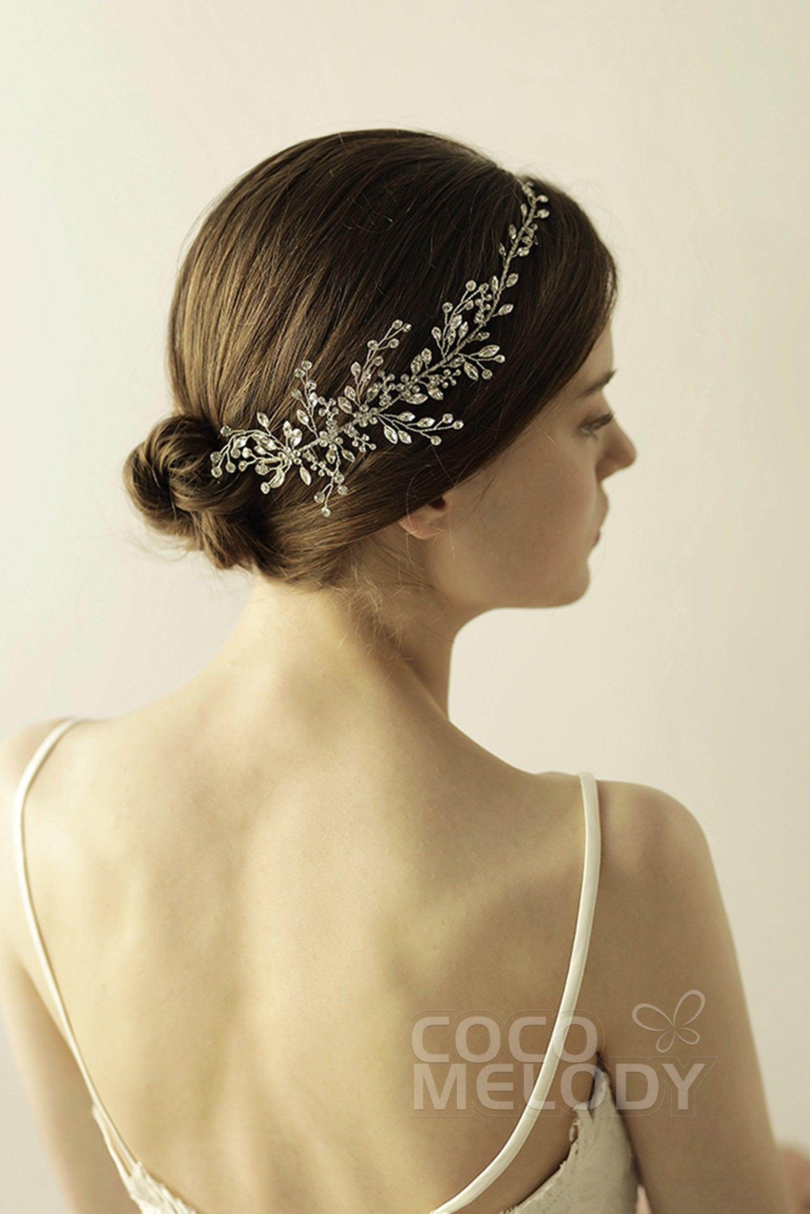 Alloy Headbands with Rhinestone CH0307 - COCOMELODY