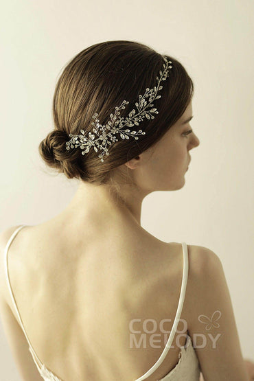 Alloy Headbands with Rhinestone CH0307 - COCOMELODY