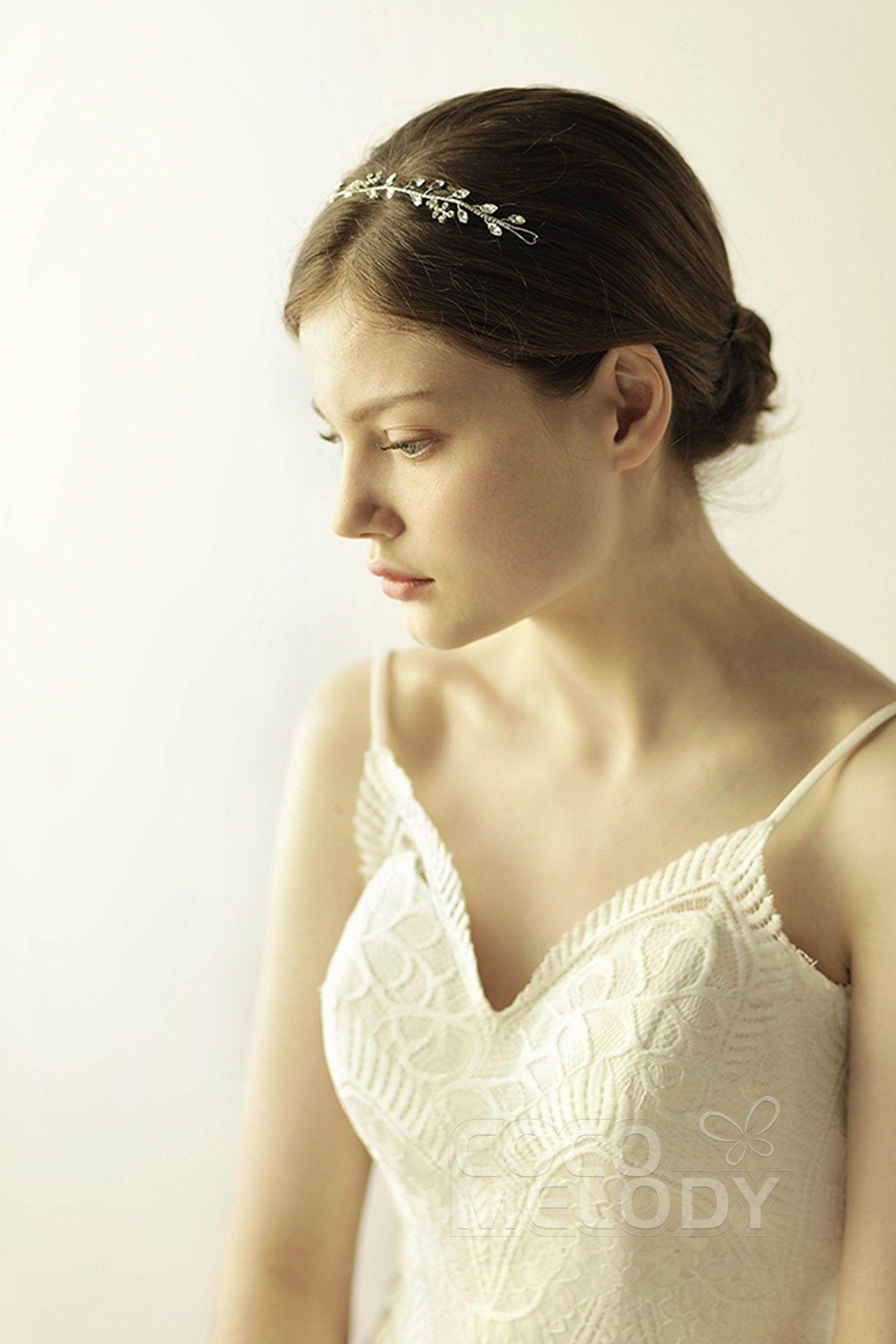 Alloy Headbands with Rhinestone CH0307 - COCOMELODY
