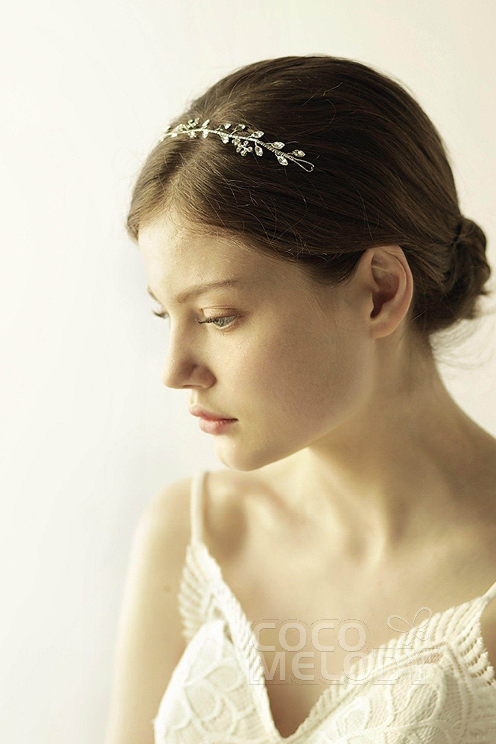 Alloy Headbands with Rhinestone CH0307 - COCOMELODY