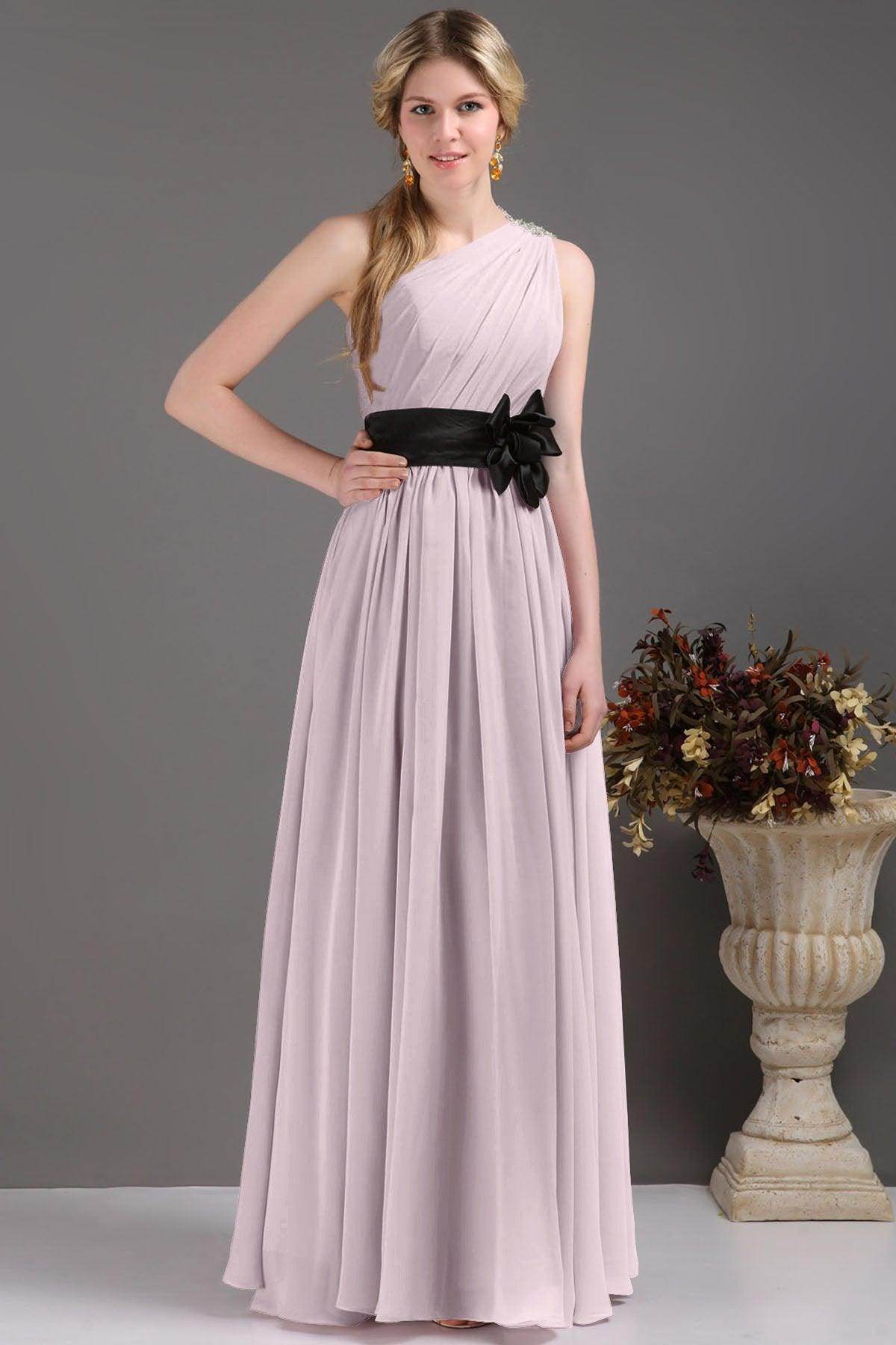 Sheath-Column Floor Length Bridesmaids Dress COSF14001 - COCOMELODY