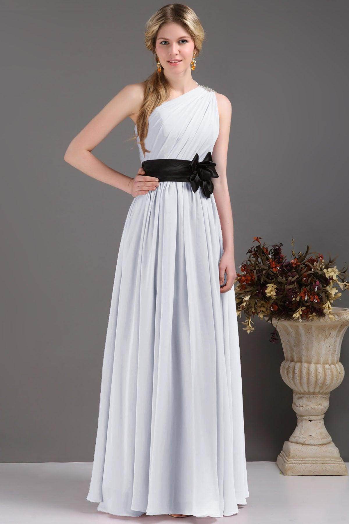 Sheath-Column Floor Length Bridesmaids Dress COSF14001 - COCOMELODY