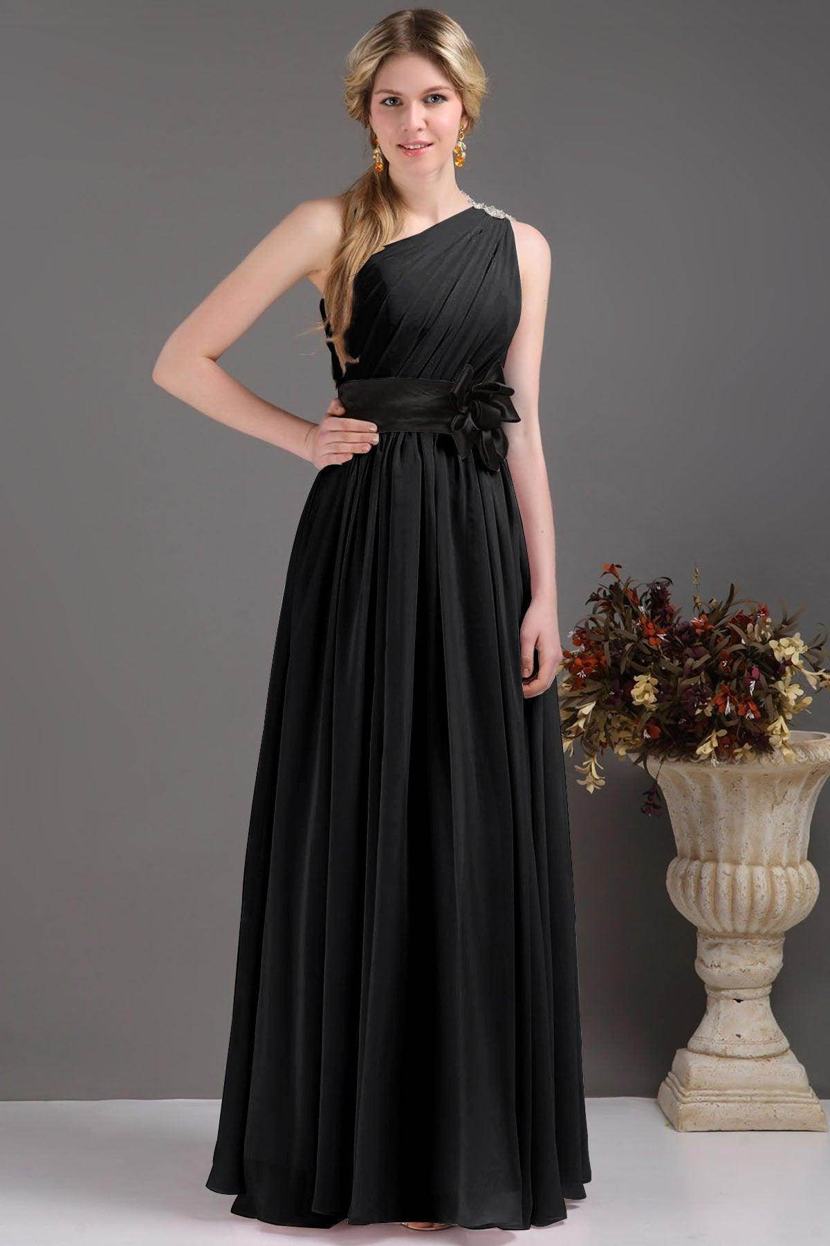 Sheath-Column Floor Length Bridesmaids Dress COSF14001 - COCOMELODY
