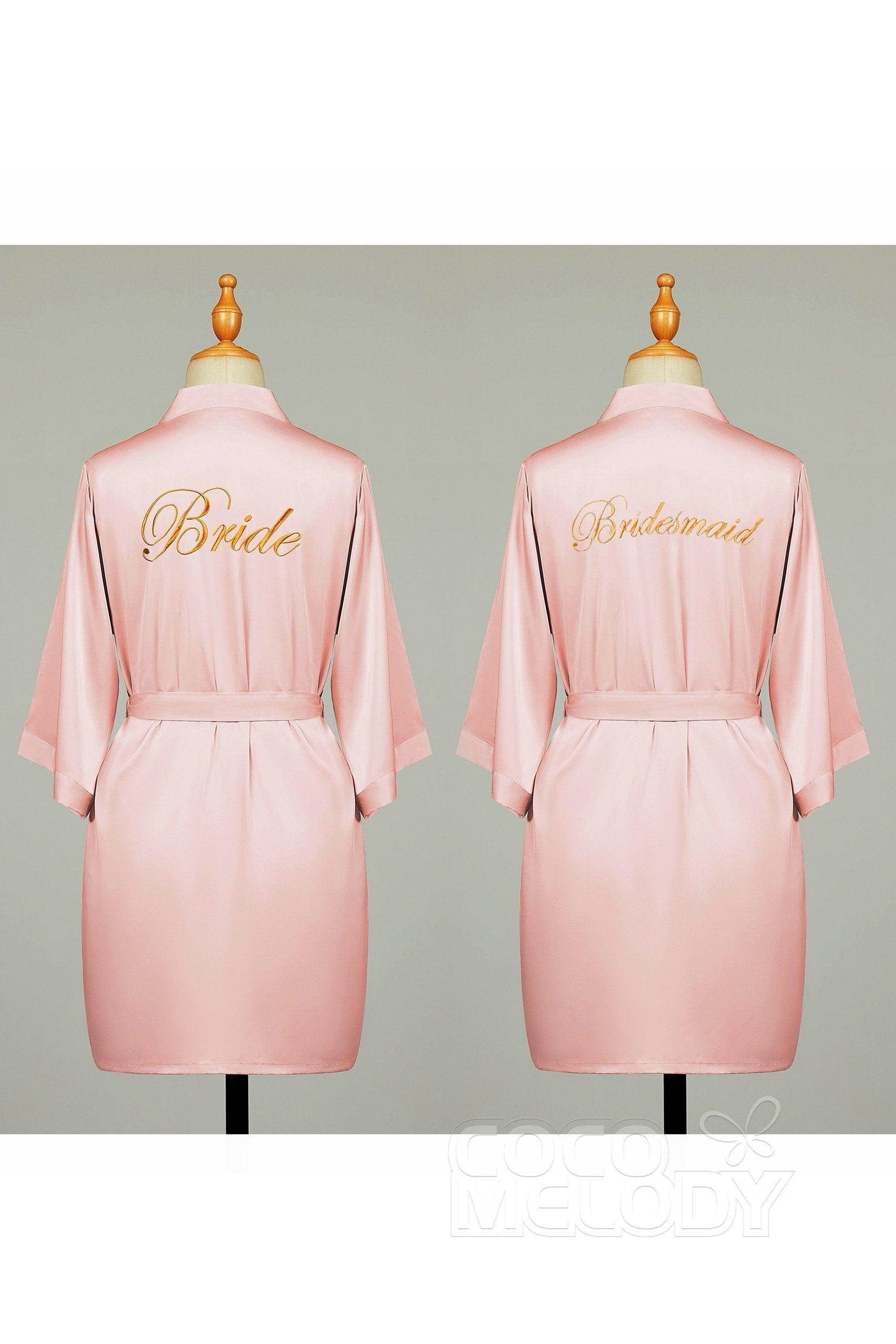 Long Chiffon Wedding Robes CZ0180 - COCOMELODY