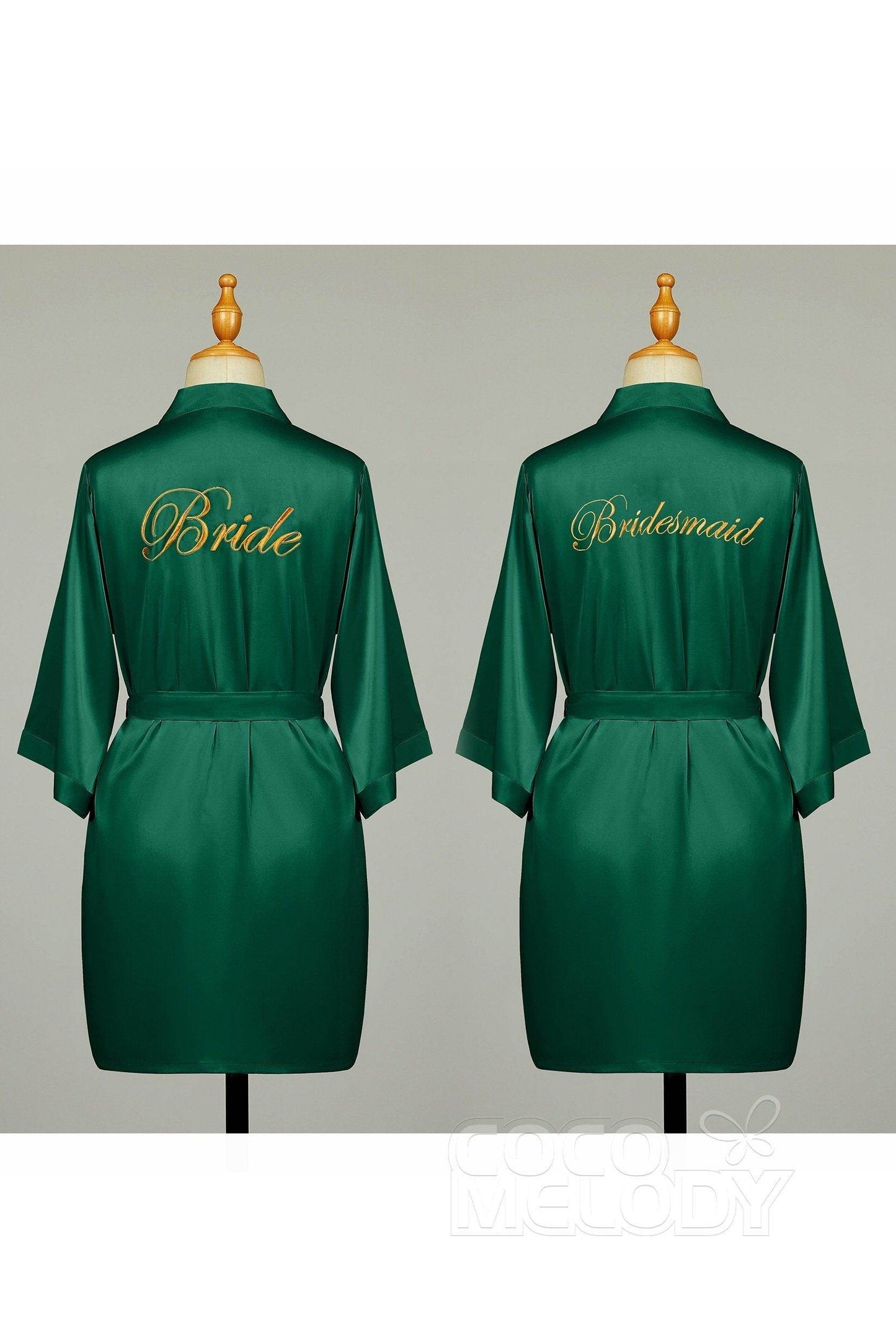 Long Chiffon Wedding Robes CZ0180 - COCOMELODY