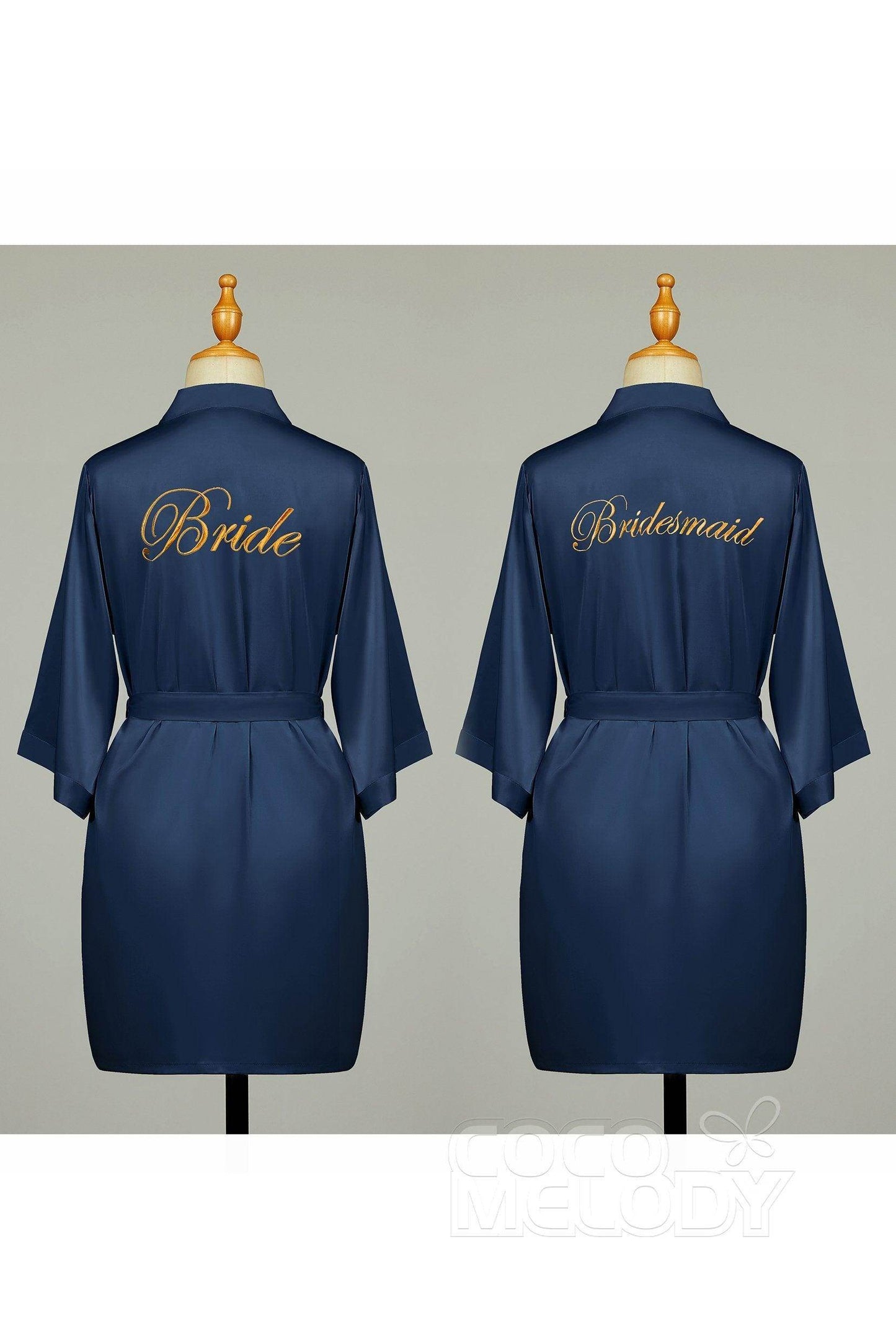 Long Chiffon Wedding Robes CZ0180 - COCOMELODY