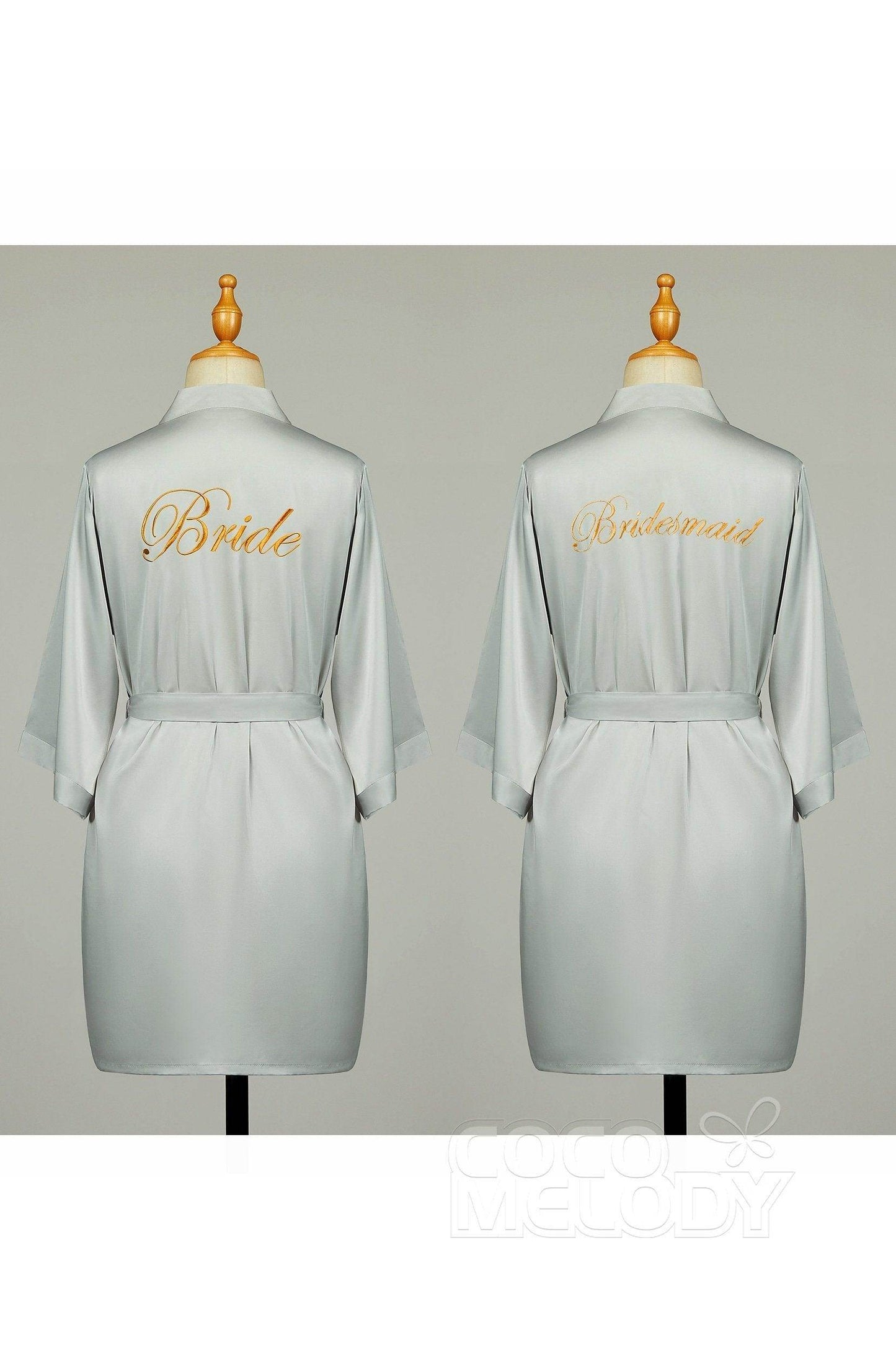 Long Chiffon Wedding Robes CZ0180 - COCOMELODY