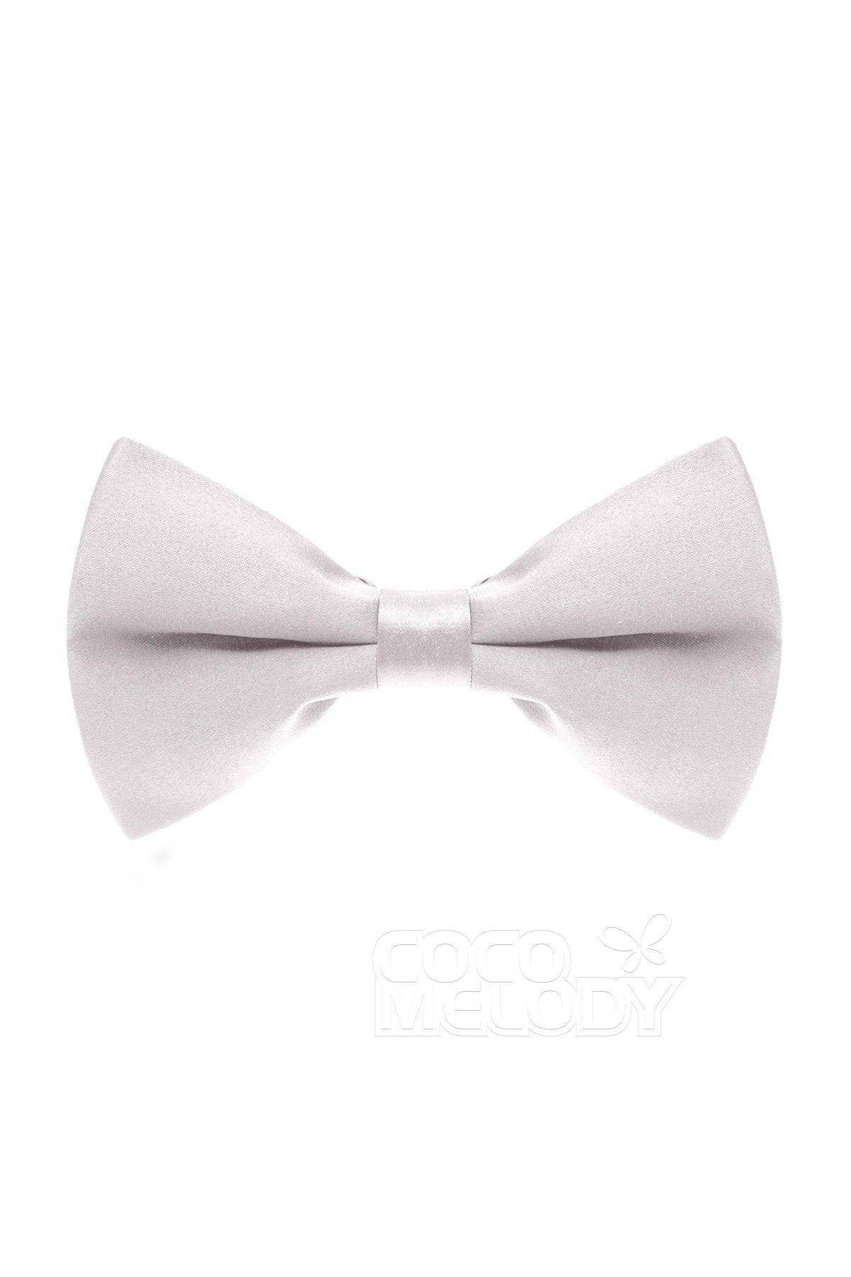 Men's Elastic Silk Like Satin Bow Ties CZ170016 - COCOMELODY