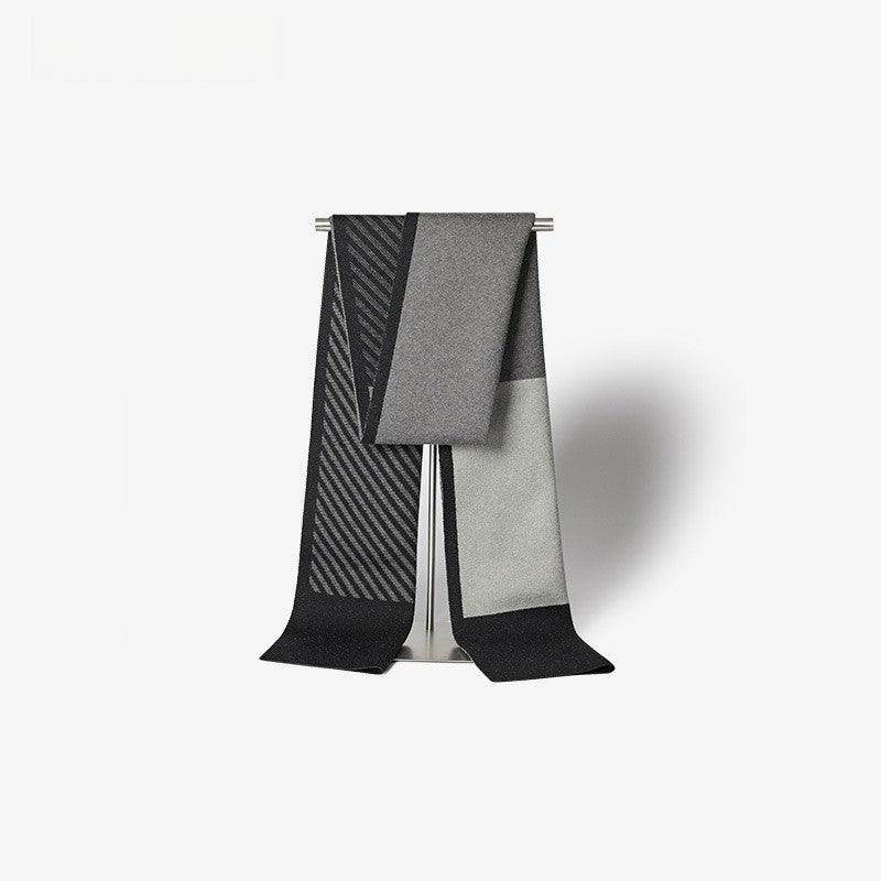 Men's autumn and winter thickened warm wool scarves and necklaces high-grade gifts 801339050726 - COCOMELODY