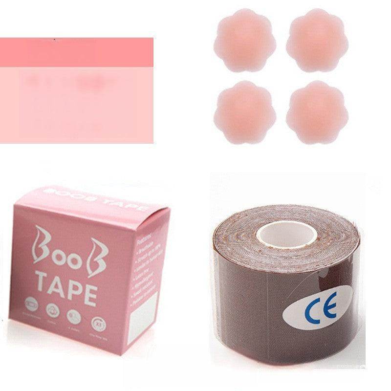 Disposable free size breast tape Anti-sweat breathable gathering anti-sag invisible lift tape for wedding dress with anti-slip bandage 695004683874 - COCOMELODY