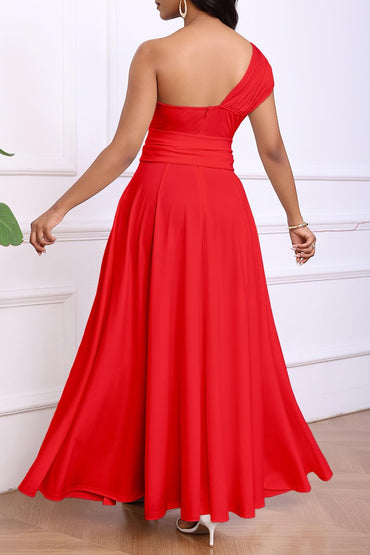 A-Line Midi Chiffon Formal Evening Dresses B0F9W7T7RT