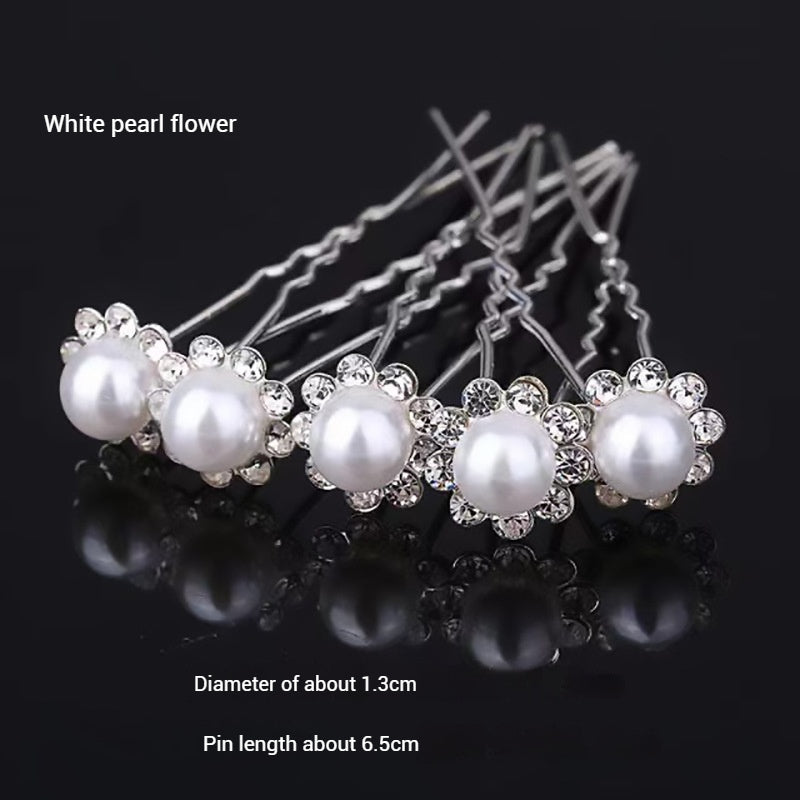 Bride Hairpins 6 pieces 12 pieces 676171402328 - COCOMELODY