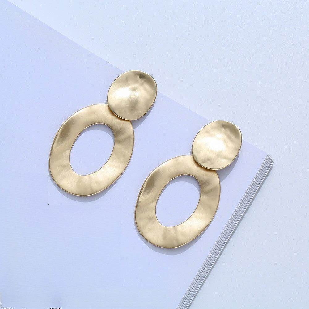 Exquisite small ear clip Fashion atmosphere high sense earrings 630097734987 - COCOMELODY