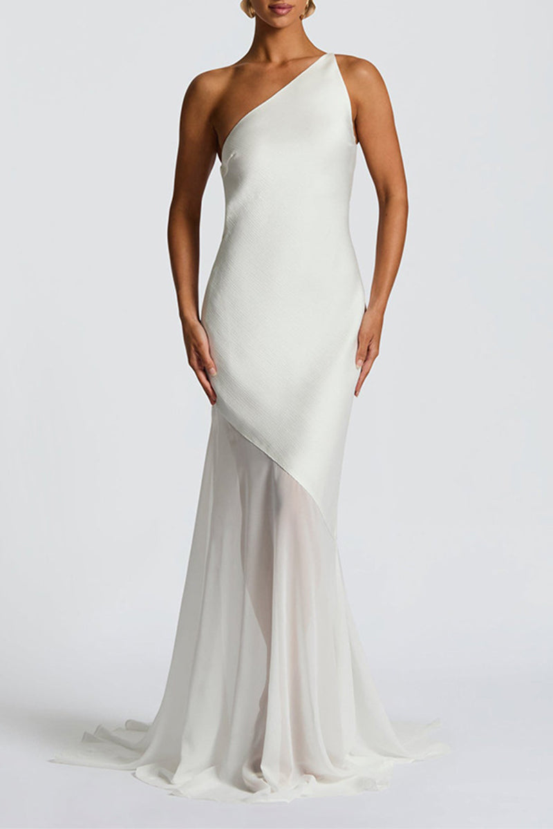 Trumpet-Mermaid Maxi Chiffon Dress 944968019143