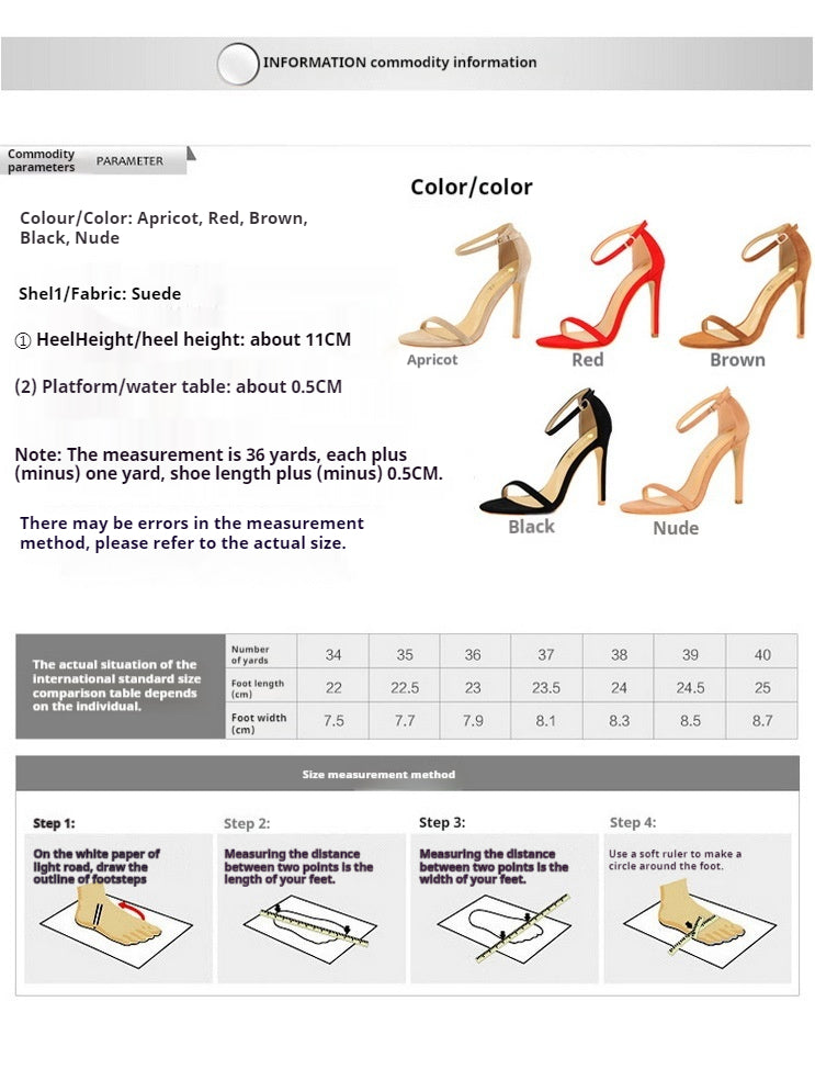 Ankle Strap Heels Stiletto heel Sandals Shoes 571179755874 - COCOMELODY