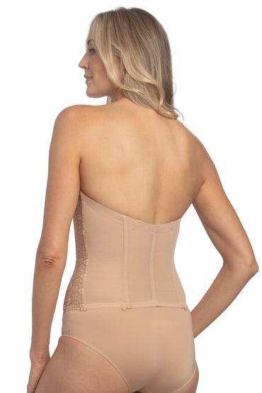 Lace Front Closure Corset Bridal Bra 8249