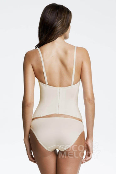 Seamless Padded Convertible Corset Bridal Bra 8500 - COCOMELODY