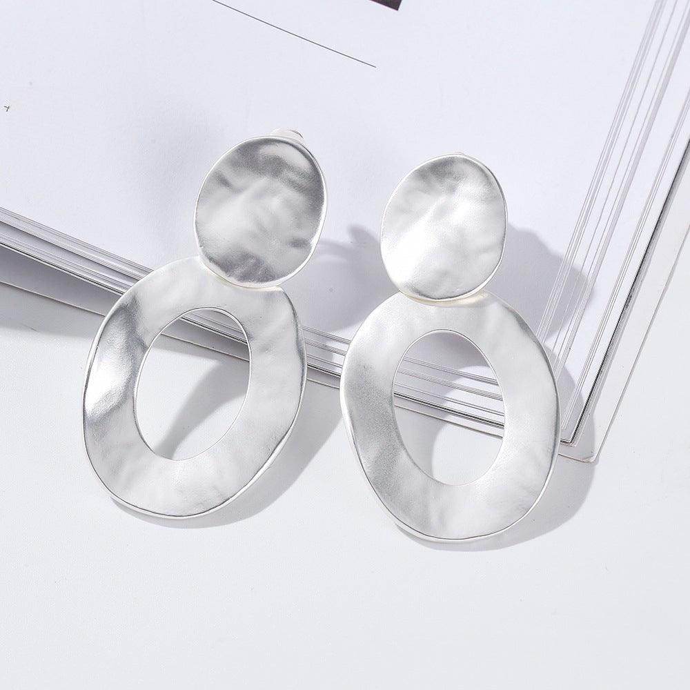 Exquisite small ear clip Fashion atmosphere high sense earrings 630097734987 - COCOMELODY