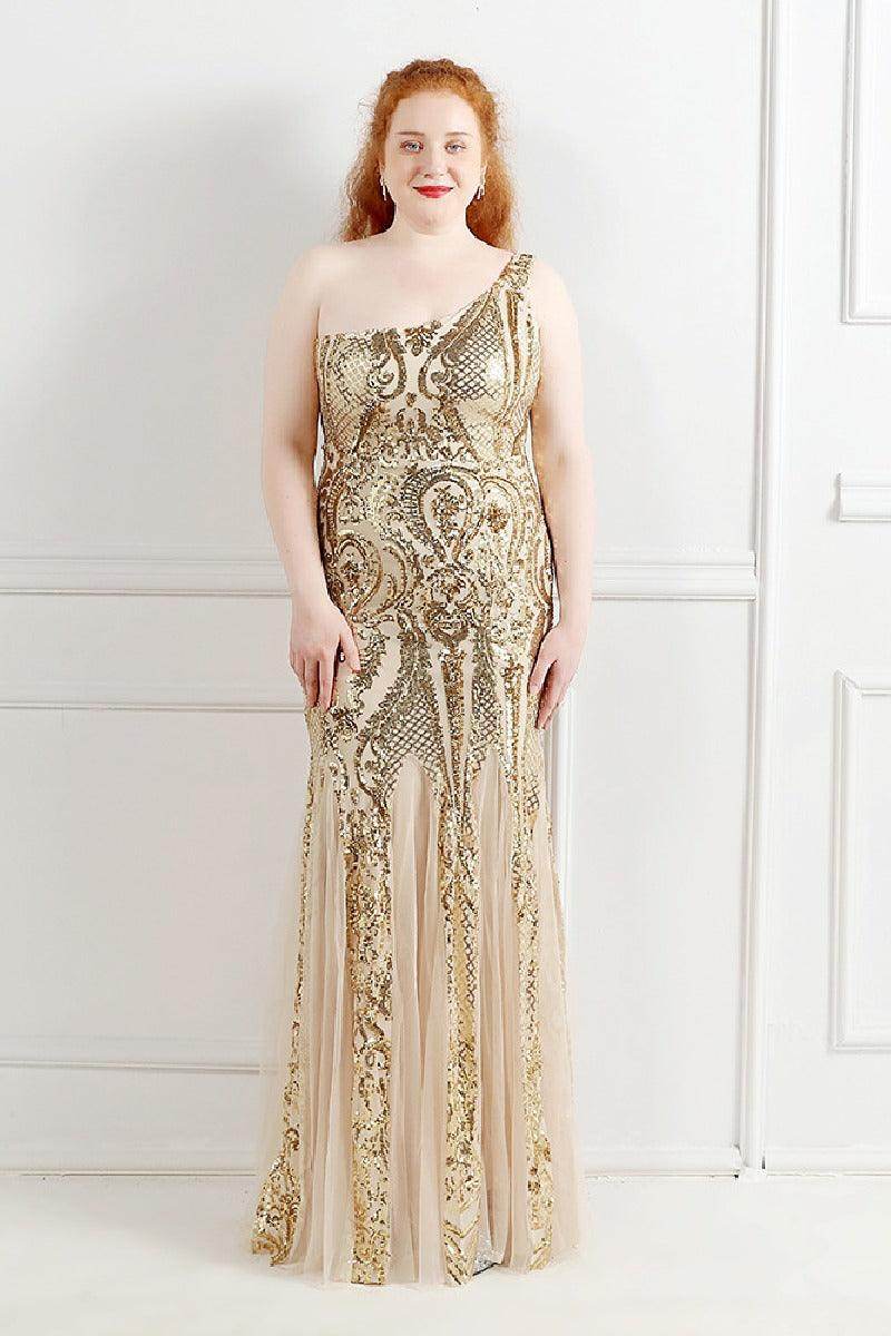 Trumpet-Mermaid Floor Length Evening Dress 647051337472 - COCOMELODY