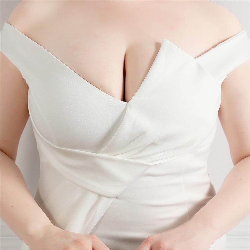 Sheath-Column Floor Length Satin Occasion Dress 646728901551 - COCOMELODY