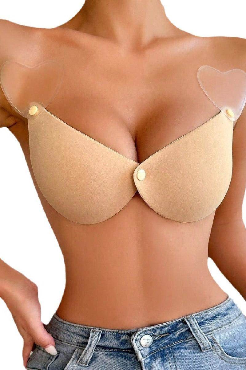Spandex invisible self-adhesive topper bra 742745319908 - COCOMELODY
