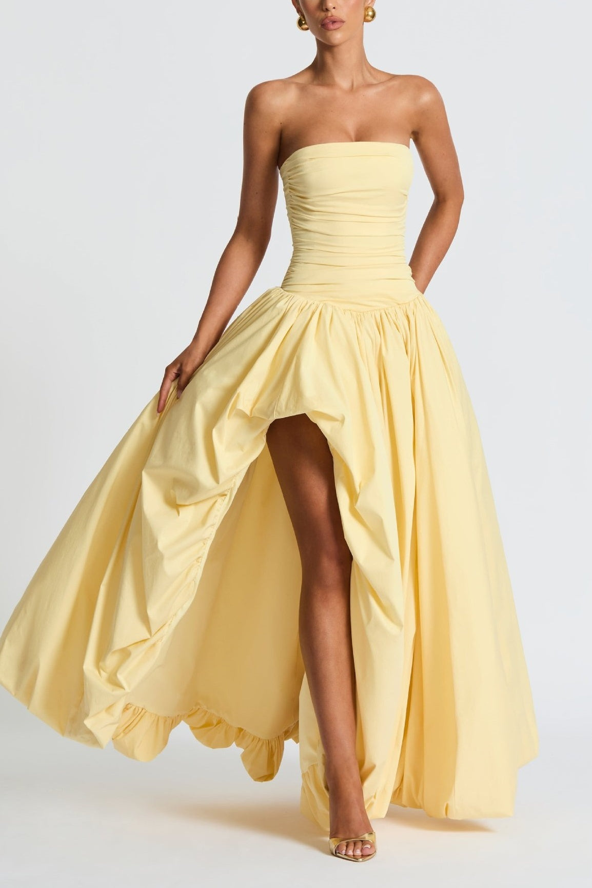 Asymmetry High-Low Formal Evening Dresses 908564007759