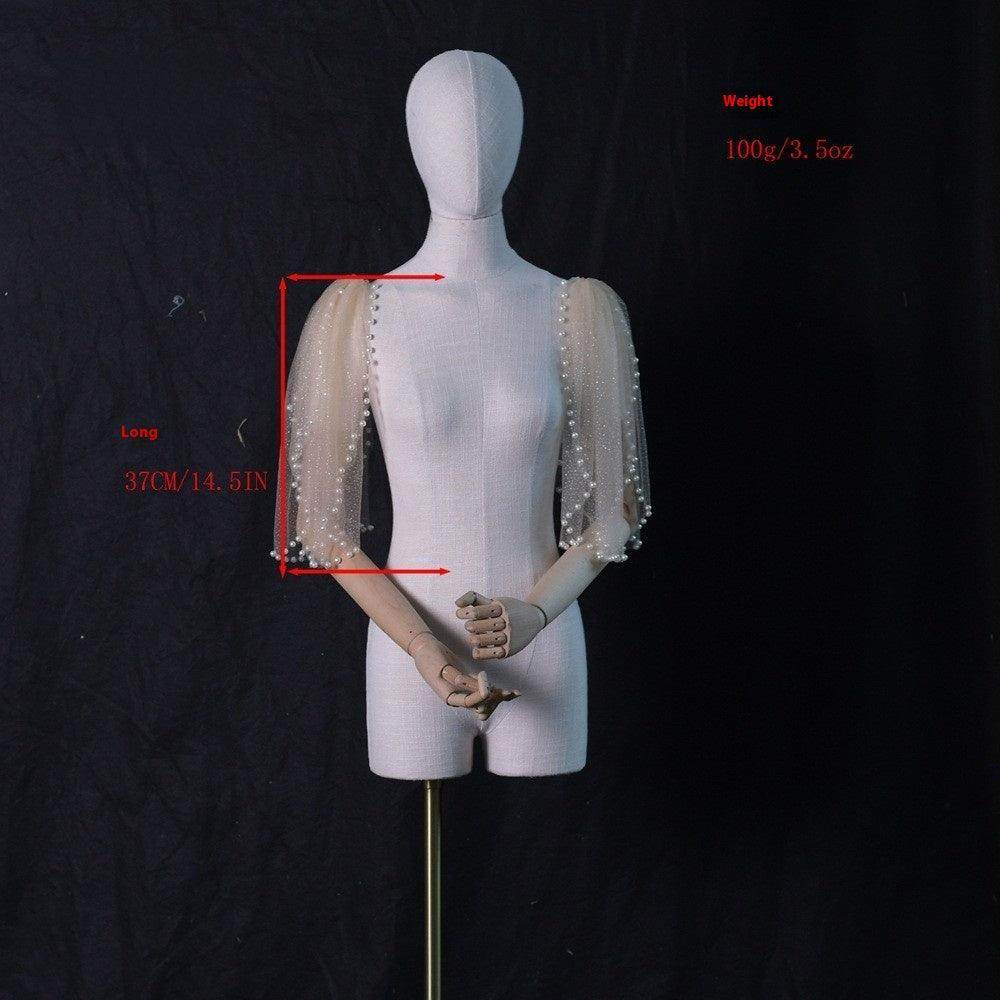 Bronzed Star Yarn Pearl Sleeve Cover Arm Shawl Yarn 798404237135 - COCOMELODY